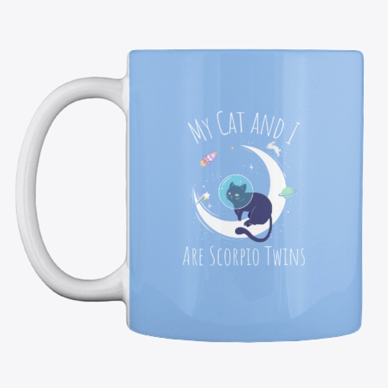 Zodiac Shirts: My Scorpio cat and I
