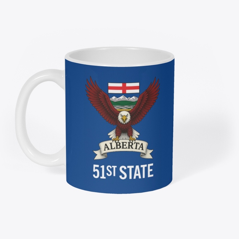 🦅 The Alberta 51st State Eagle Mug