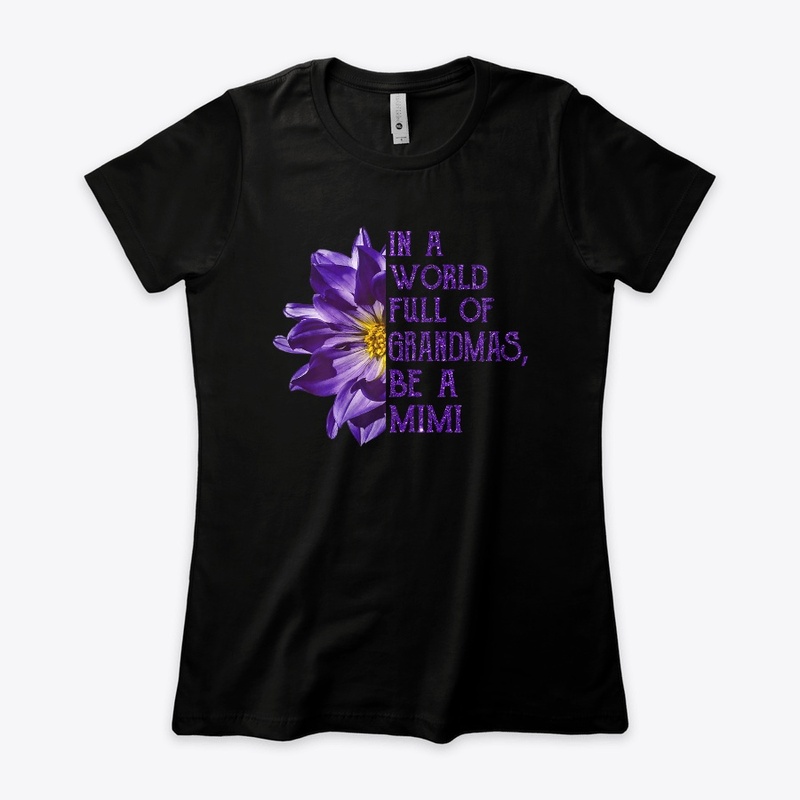 Grandmas Mimi Anemone T-Shirt Gift
