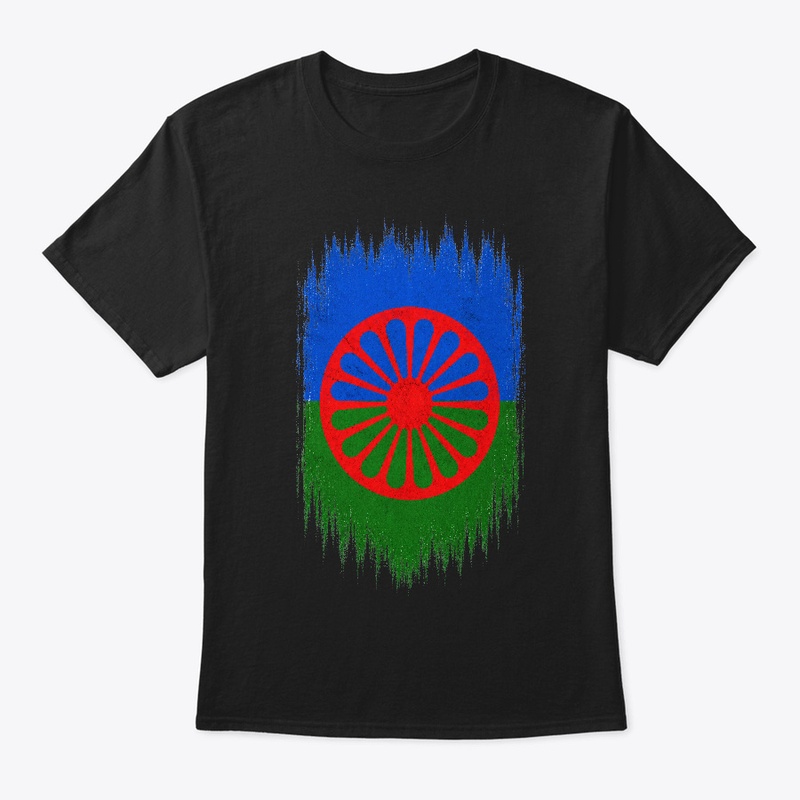 Roma Romani Pride Flag Wheel Heritage