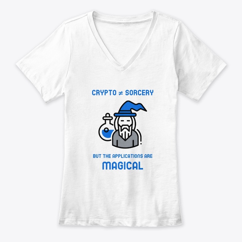 Crypto is not sorcery but magical (blue)