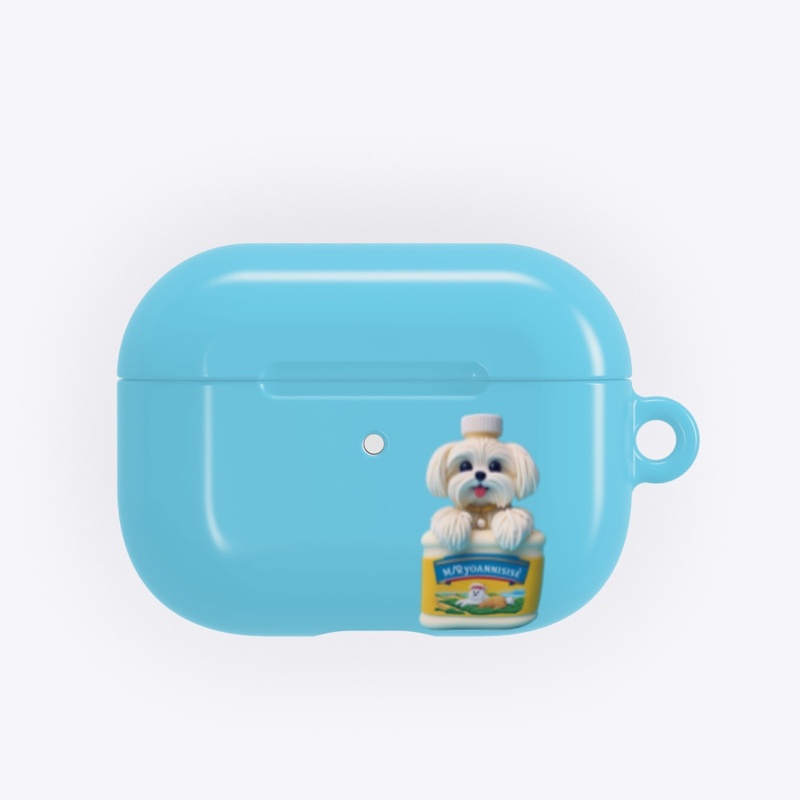 Mayonnaise Maltese dog case