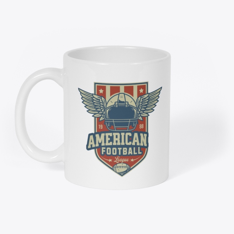 American Football League - Sports Helmet