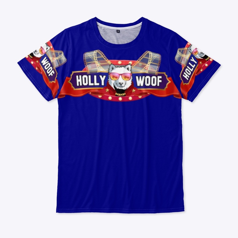 HollyWooF All-Over-Print T-Shirt