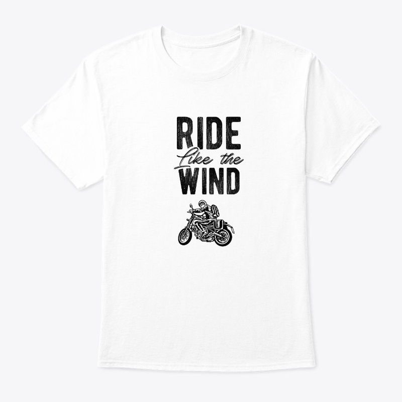 Ride Like The Wind Motorcycle Rider
