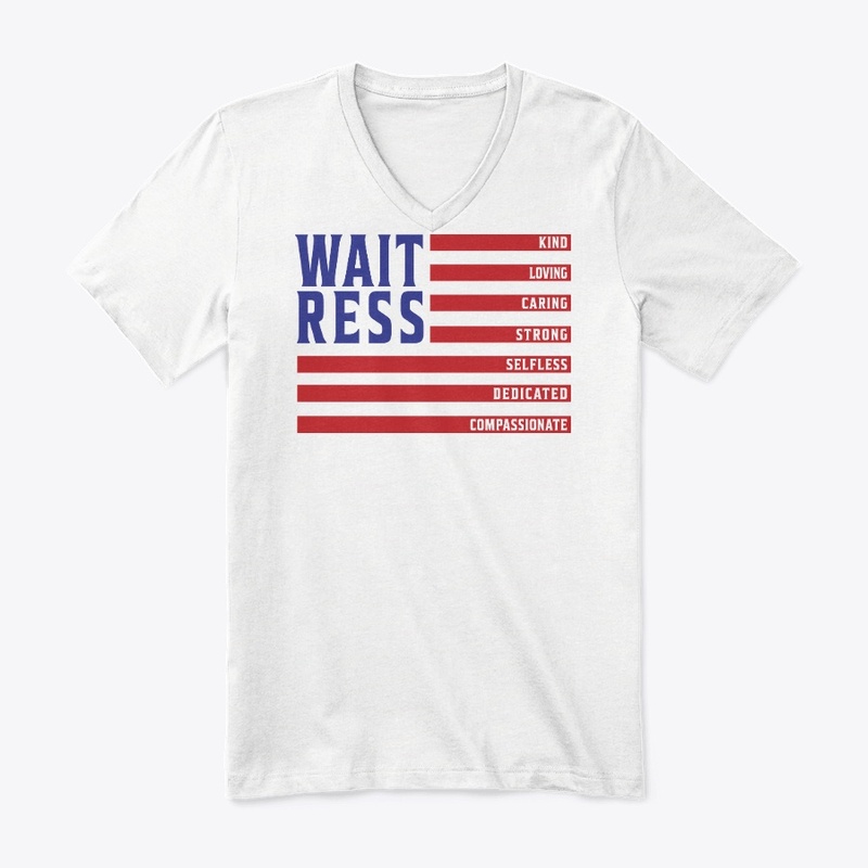 Waitress Flag Hoodie 