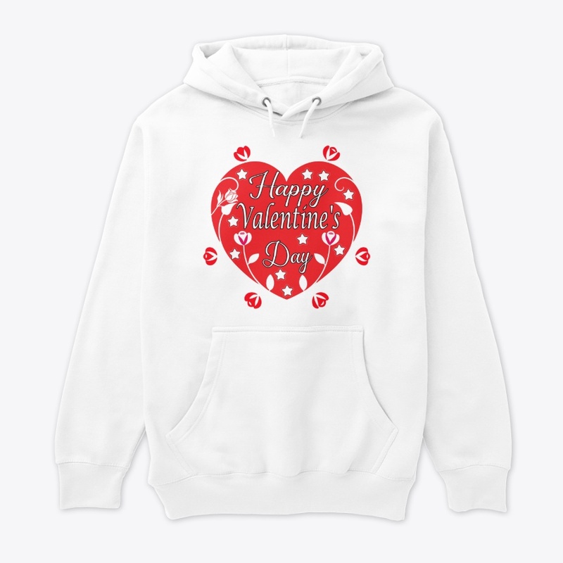 Best Valentine's Day White T-Shirts