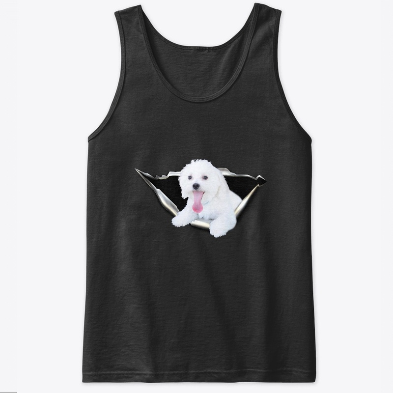 morkie 3D Car sticker
