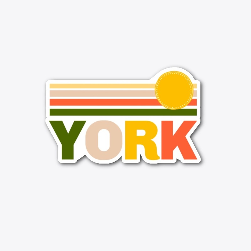 "Vintage York" T Shirt and Gift Items