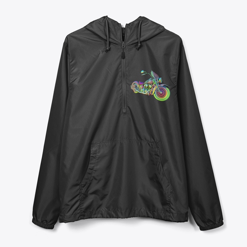 Abstract Biker