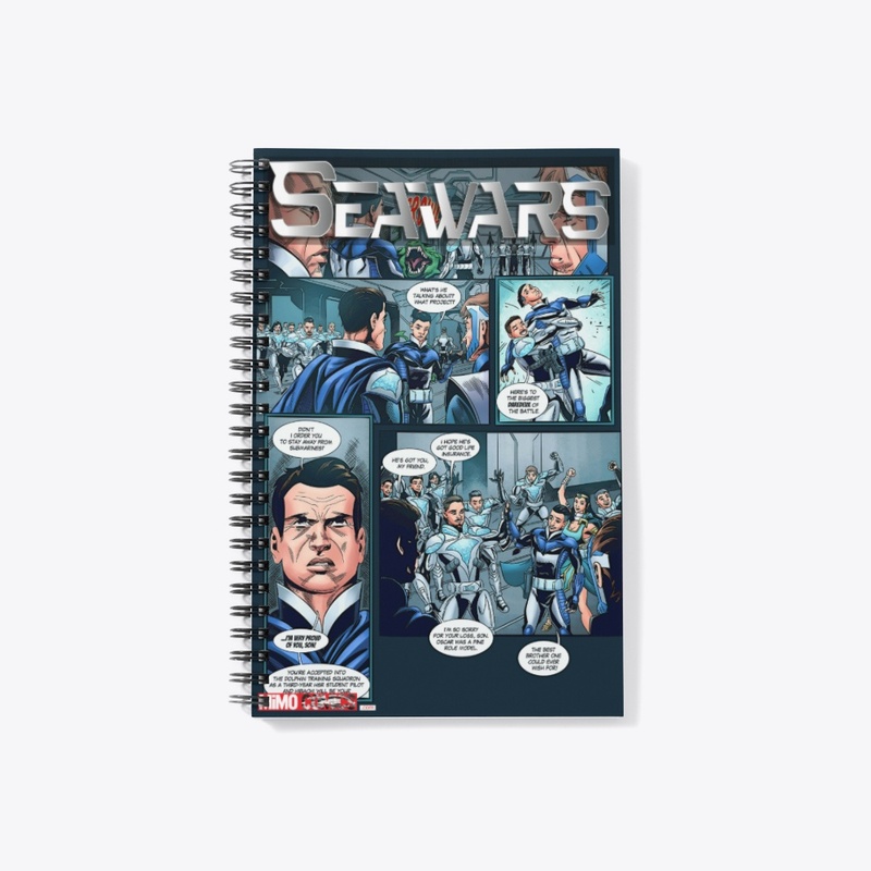 SEAWARS Book 7 - PAGE 21 Notebook Ocean