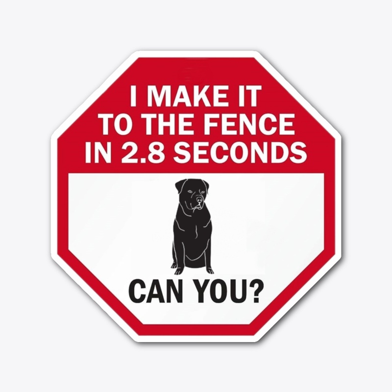 Rottweiler Warning Sticker