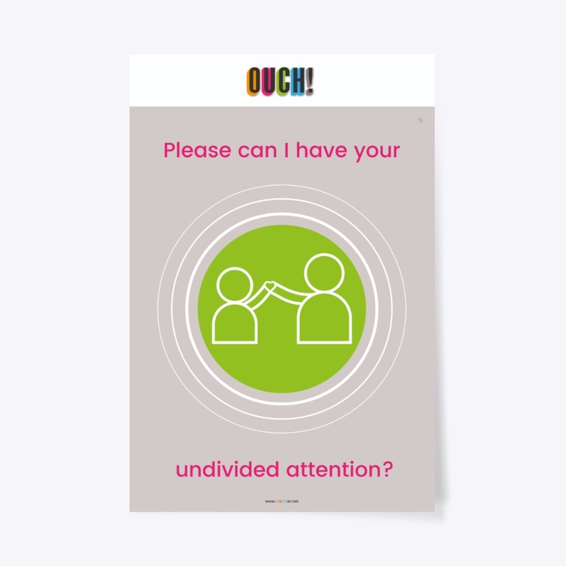 Undivided Attention - OUCHer Poster