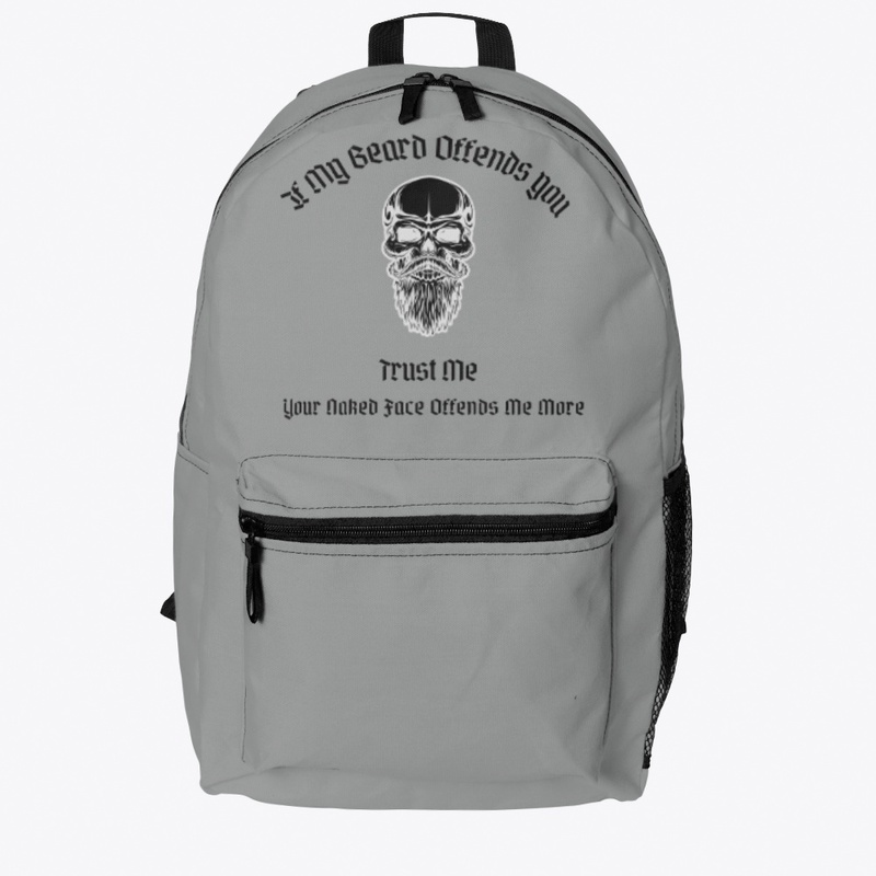 Bearded Skull, If My Beard Offends You