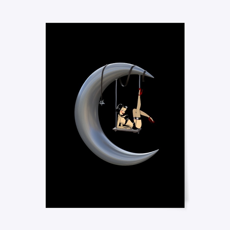 a drink on the moon