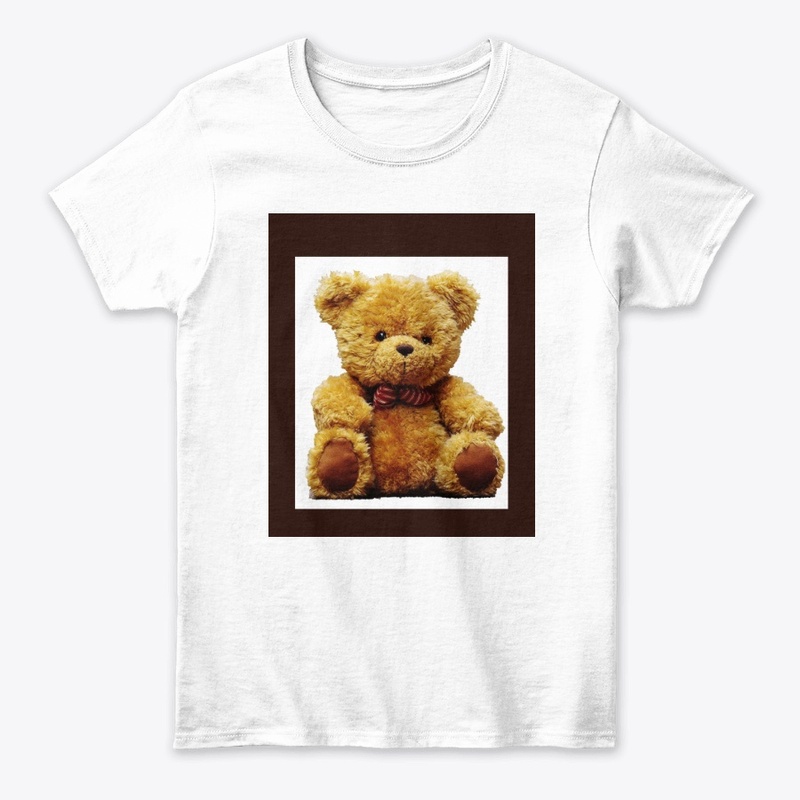 3D Brown Teddy Bear – Cute Design