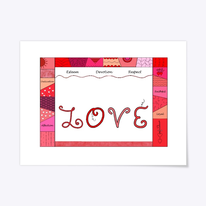 Love Word Art