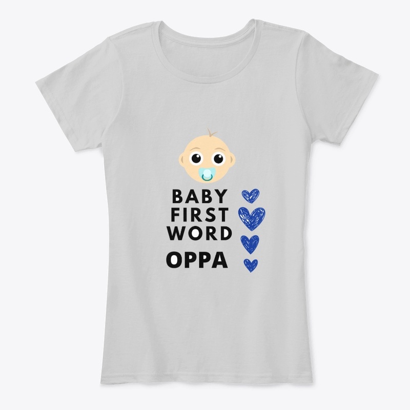 Baby first word Oppa