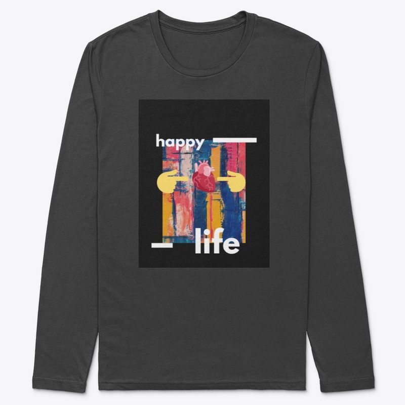 happy life t shirt