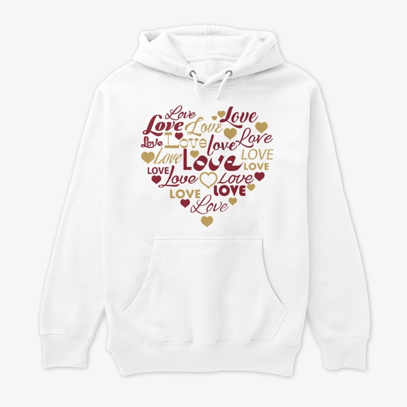 “Heart of Love – Trendy Love T-Shirt”