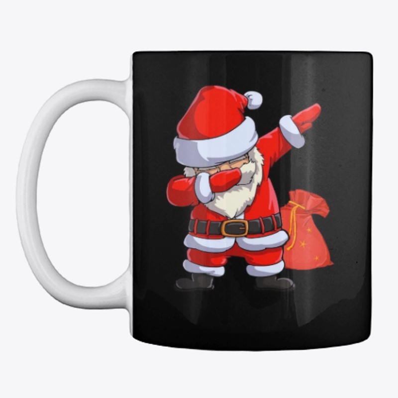 Dabbing Santa Christmas Funny Dab Dance