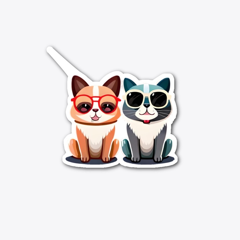 Cat & Dog Fashion Frenzy: Stylish Design