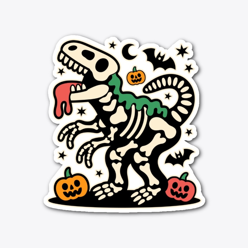 Dinosaur Halloween Horror