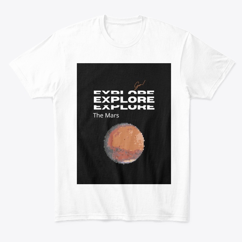 Pixel Art: Explore the Mars