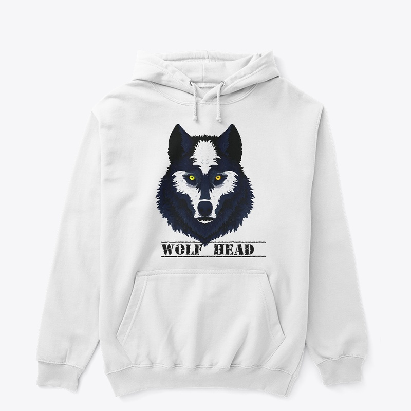 Wolf head silhouette
