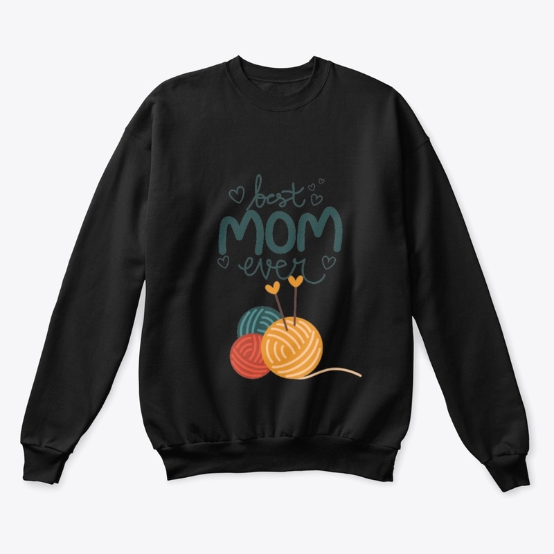best mom kniting ever tshirt gift 2023