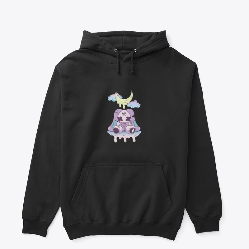 Pastel Goth Bunny #one - Classic Hoodie