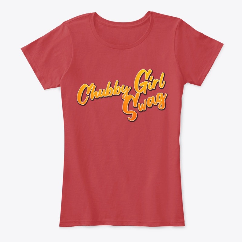 Chubby Girl Swag Sunrise Gradient Logo