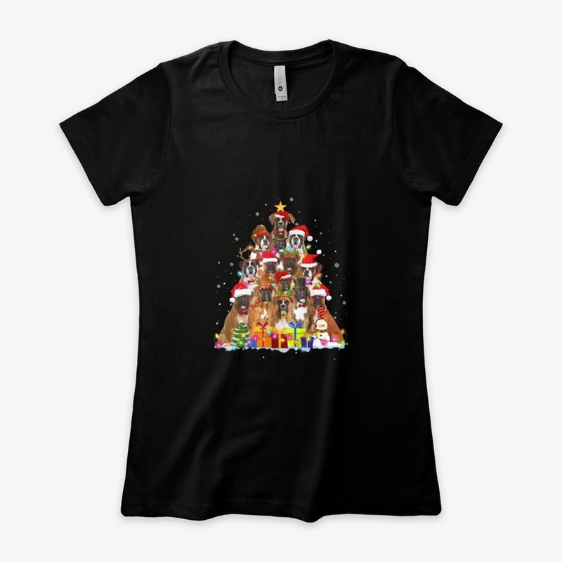 Christmas Pajama Boxer Gifts T-Shirt