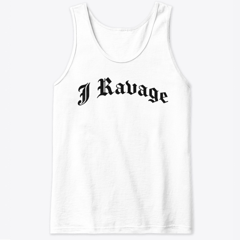 J Ravage Name Text Black