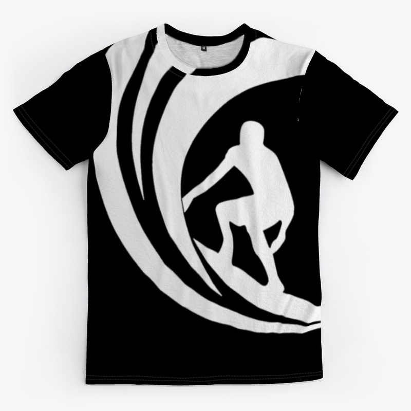 SUMMER SURFING DESIGN T-SHIRT 
