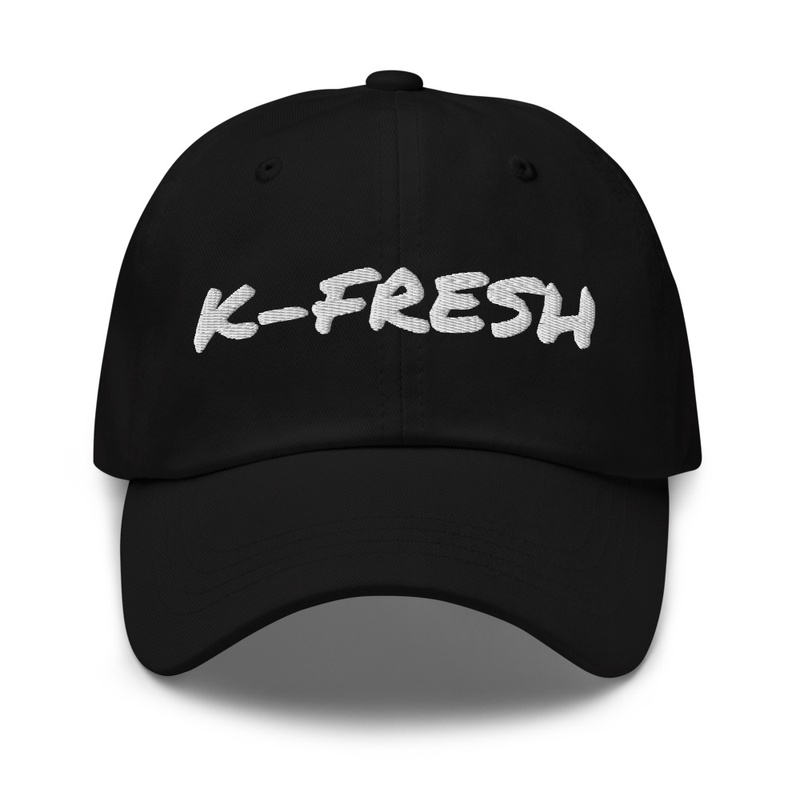 K-FRESH dad cap.