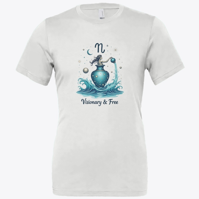 Aquarius Zodiac Design 