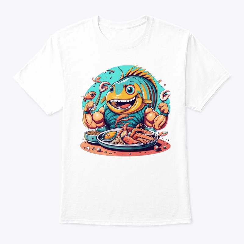 Muscular Fish T Shirt