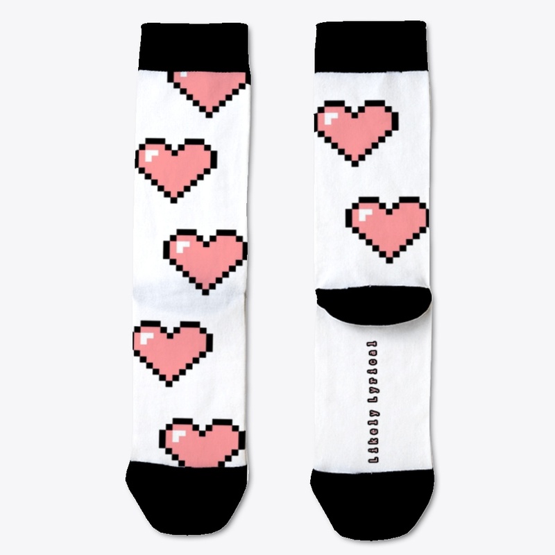 Lyrical8BitHeartSocks