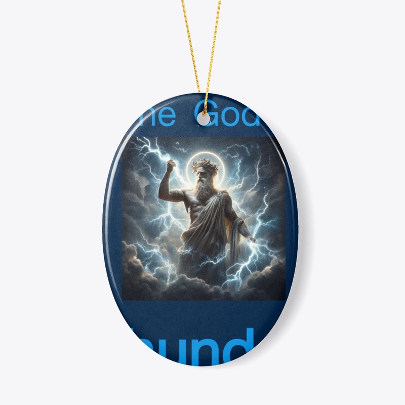 Zeus tee and ornament