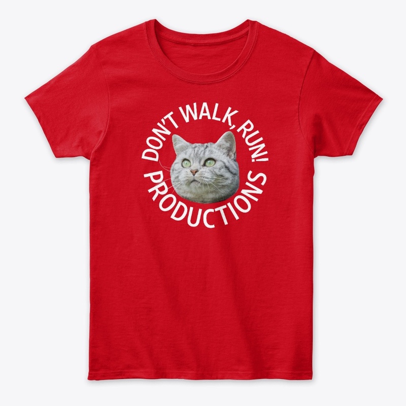 Don't Walk, RUN! - Cat Logo