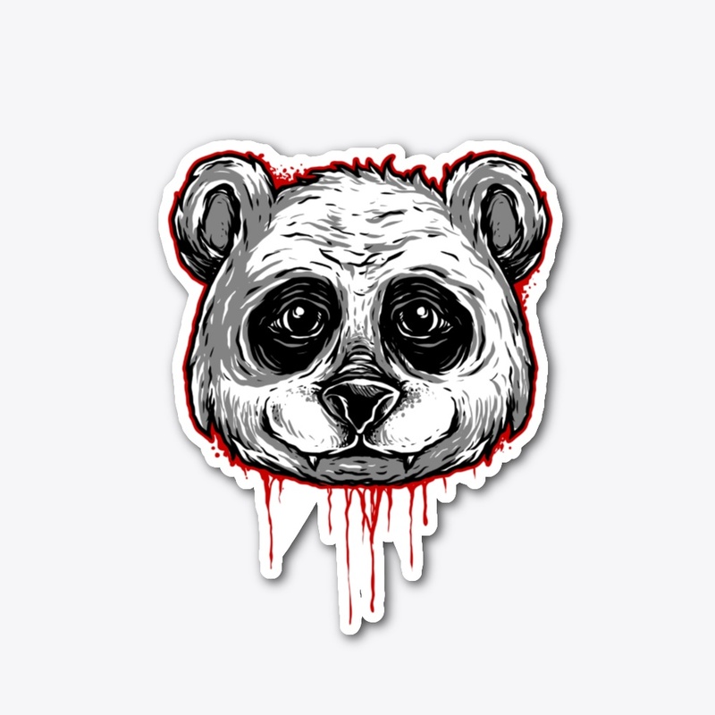 Grim Panda Bear T-Shirt – Edgy Tee