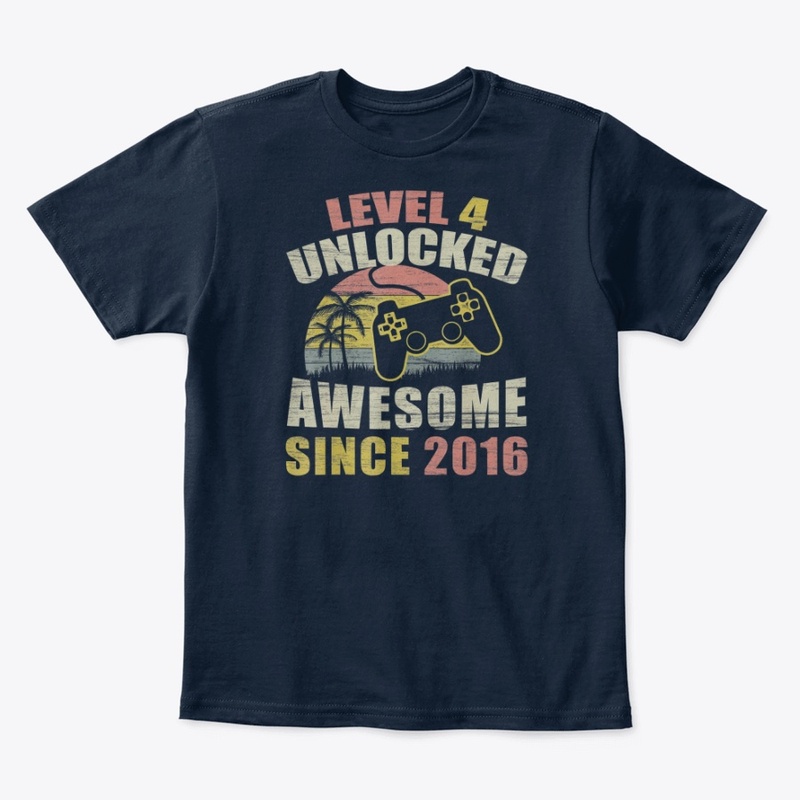 4th Birthday Awesome 2016 Gamer Level 4