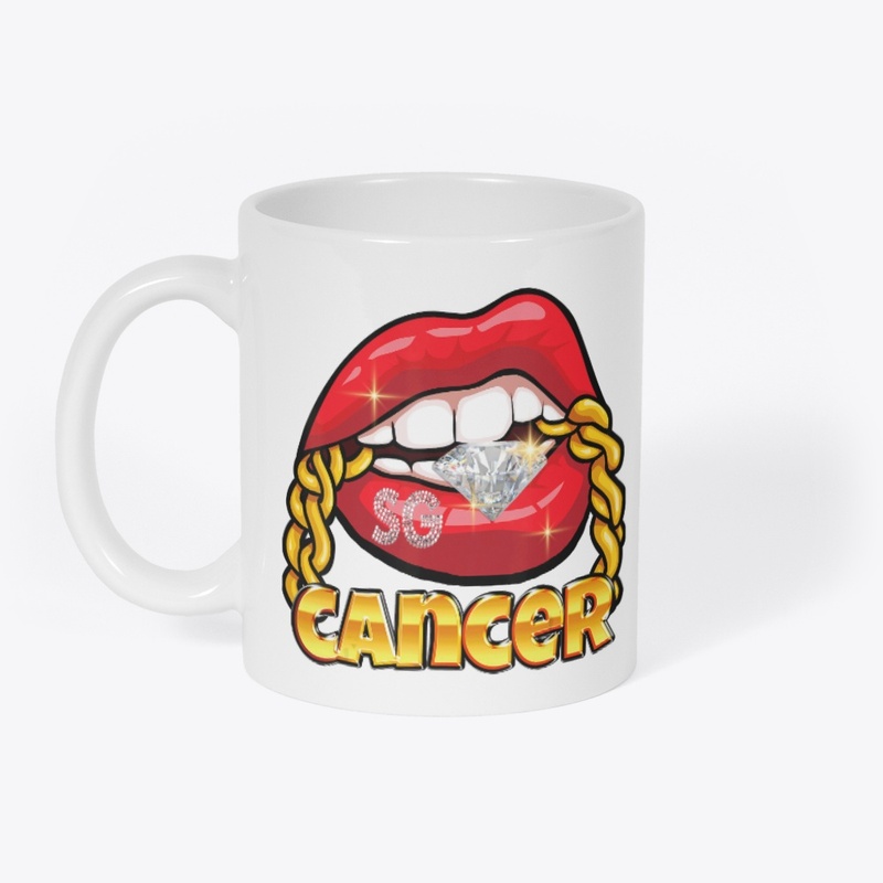Juicy Lips Gold Chain Cancer