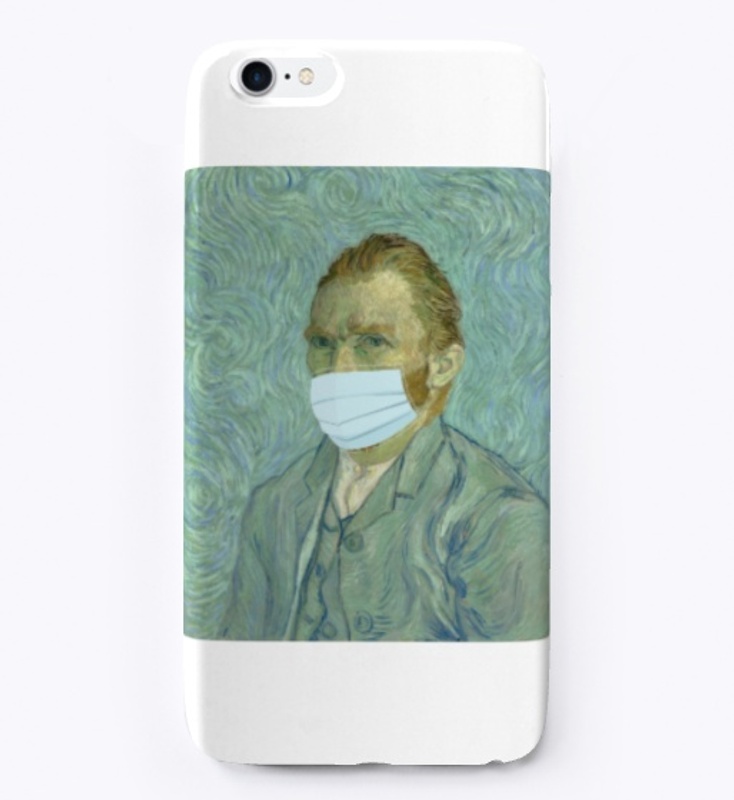 Van Gogh Self-Portrait with Mask