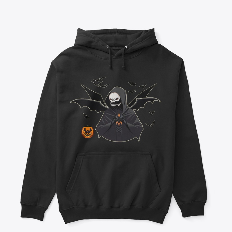 Grim Reaper with Bat Wings