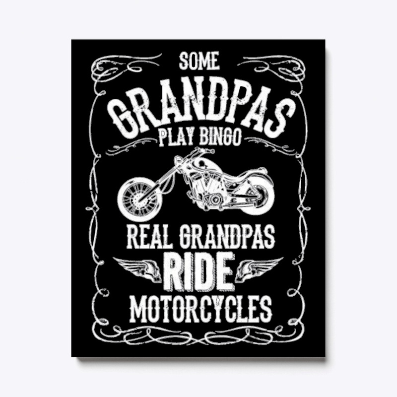 SOME GRANDPAS PLAY BINGO.