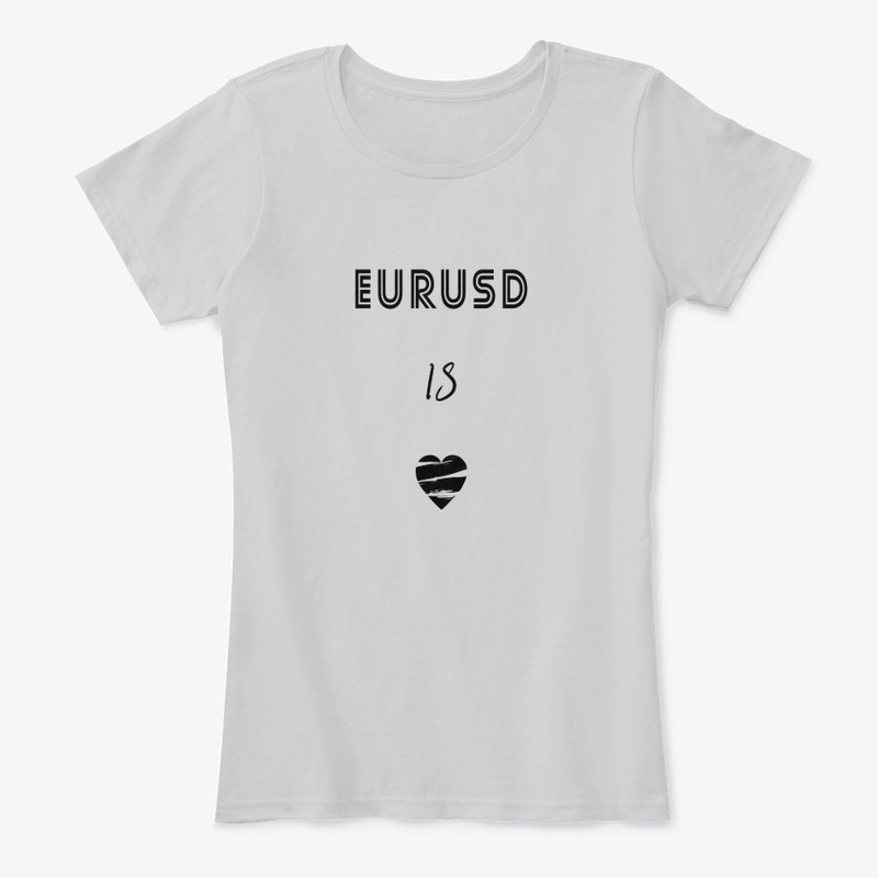 Forex trading EURUSD T-shirt