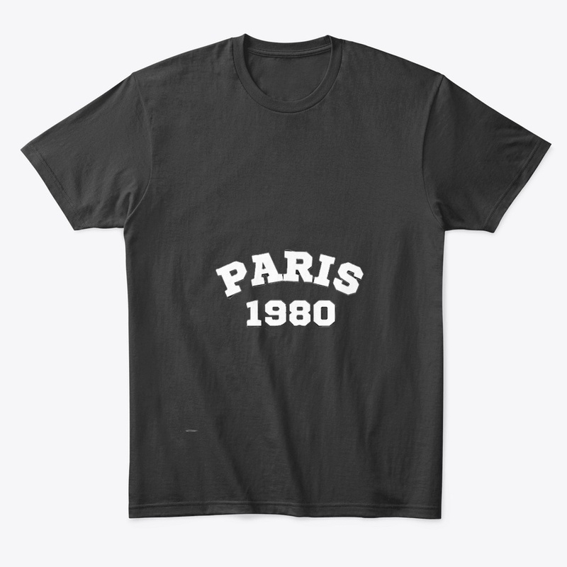  "Paris 1980 Vintage Tee"