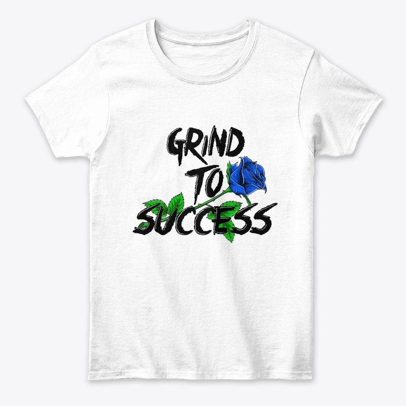 Grind To Success V1 (Black/Blue Rose)